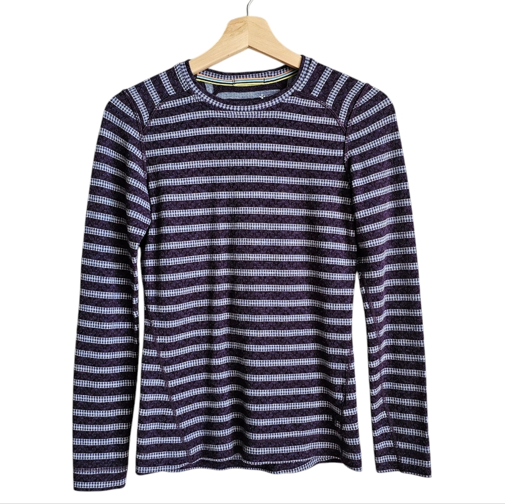 Striped Black and White Women's Top